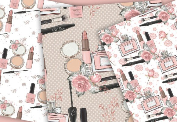 Make Up Digital Papers