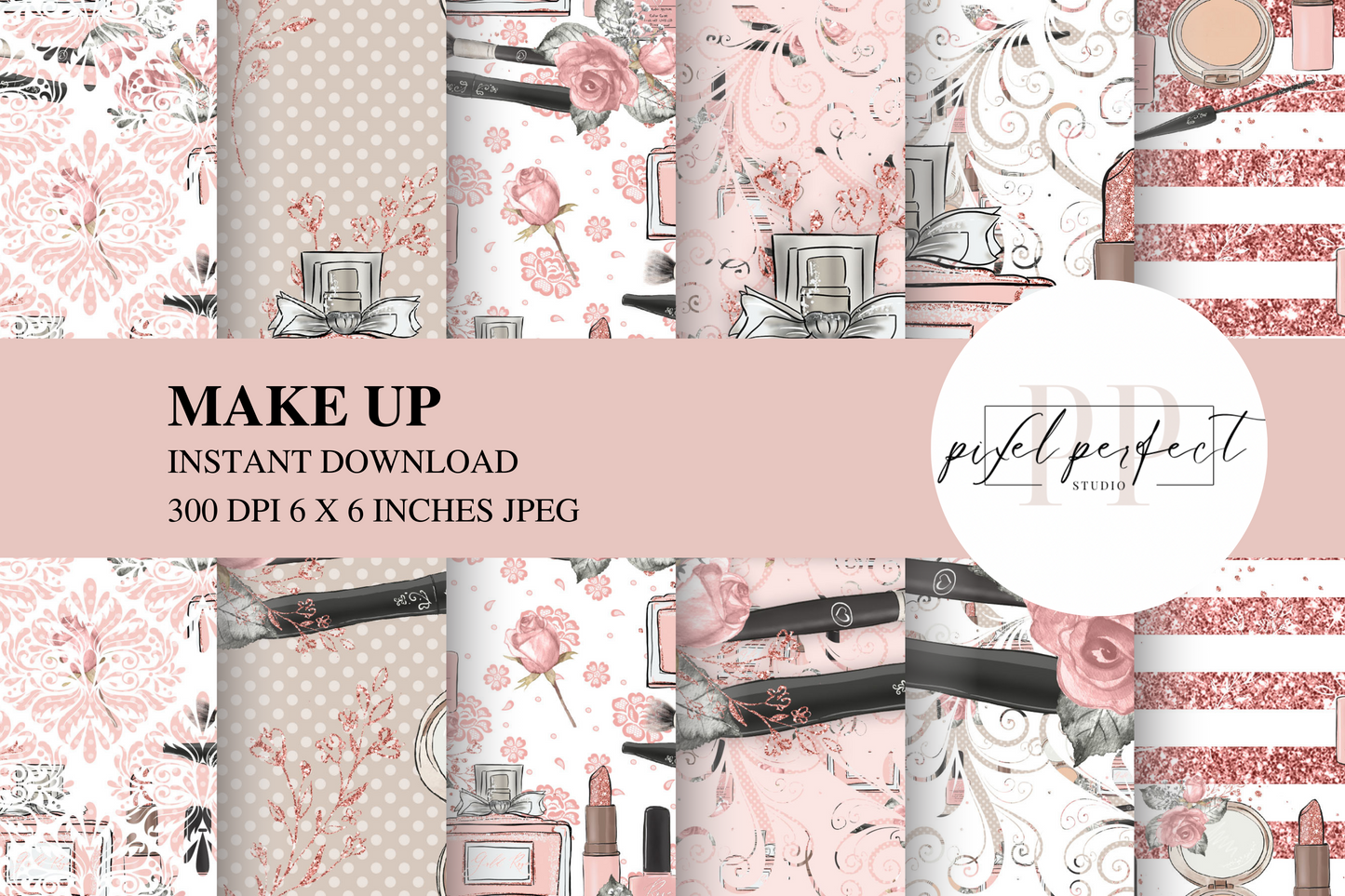 Make Up Digital Papers